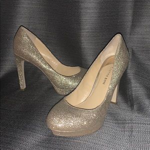 Gold Sparkle Heels GIANNI BINI
